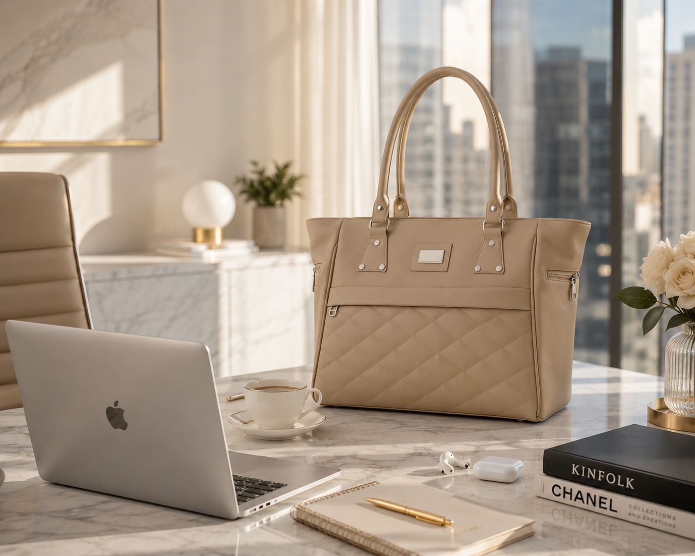 Verity™ Luxe Everyday Tote Bag | Elegant Large Capacity Women's Handbag